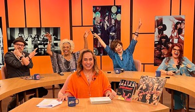 Cissa Guimarães recebe As Frenéticas no Sem Censura / Crédito: João Ramalho / TV Brasil