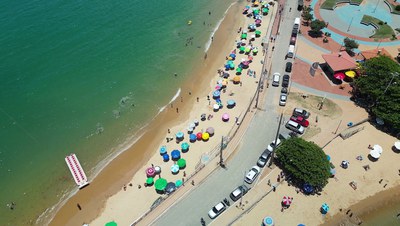 Guarapari, no litoral capixaba / Crédito: Divulgação / TV Brasil Guarapari, no litoral capixaba / Crédito: Divulgação / TV Brasil