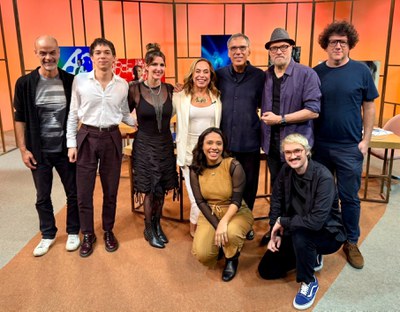 Cissa Guimarães traz vários convidados para interpretar sucessos e conversas sobre a carreira de Arnaldo Antunes / Crêdito: Raphael Lemos / TV Brasil