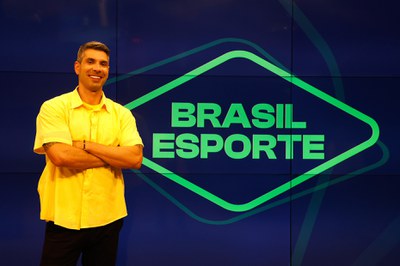 Mauricio Costa também apresenta a revista eletrônica Brasil Esporte / Crédito: Tânia Rego / Agência Brasil