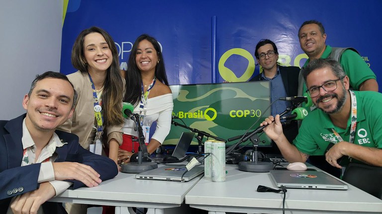 O jornalismo em rádio da EBC produziu 93 reportagens de 6 a 23 de novembro. Foto: Divulgação 