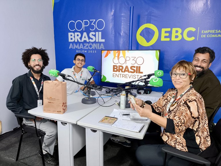 A Rádio Nacional exibiu mais de 900 minutos de conteúdo no ar, reforçando sua conexão com a Amazônia. Foto: Tânia Rego/Agência Brasil