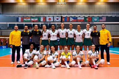 Jogos Mundiais Universitários: atletas do volei / Crédito: Lucas Rodrigues / CBDU