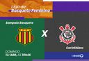 Liga de Basquete Feminino: TV Brasil exibe Sampaio Basquete X Corinthians no domingo