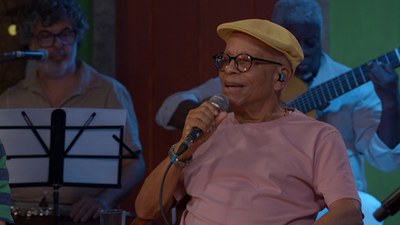 Nei Lopes no programa Samba na Gamboa / Divulgação / TV Brasil