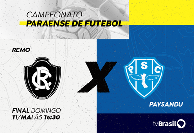 Neste domingo, TV Brasil transmite decisão do Campeonato Paraense de Futebol