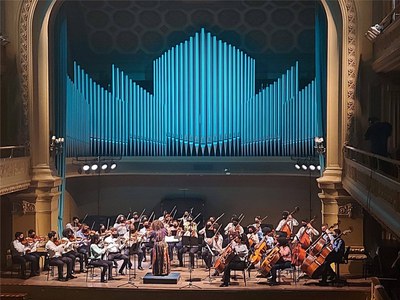 Orquestra de Cordas de Volta Redonda se apresenta em live do Sala de Concerto