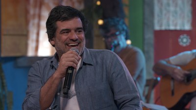 Pedro Miranda no Samba na Gamboa / Crédito: Divulgação / TV Brasil