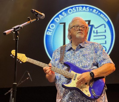Show de Coco Montoya no Rio das Ostras Jazz & Blues Festival / Crédito: João Rodrigo Costa / EBC