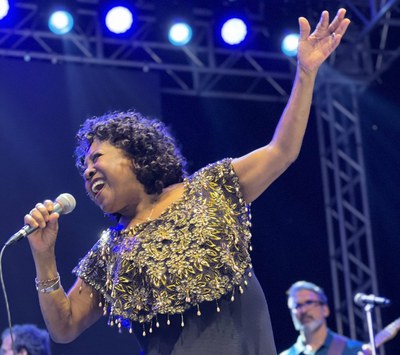 Show de Rosa Marya Colin no Rio das Ostras Jazz & Blues Festival / Crédito: João Rodrigo Costa / EBC