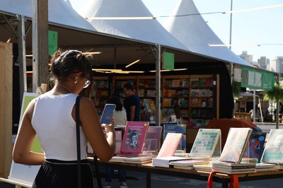 A Feira do Livro na capital paulista / Crédito: Rovena Rosa / Agência Brasil