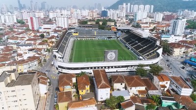 Santos recebe o Flamengo na Vila Belmiro / Crédito: Divulgação / TV Brasil