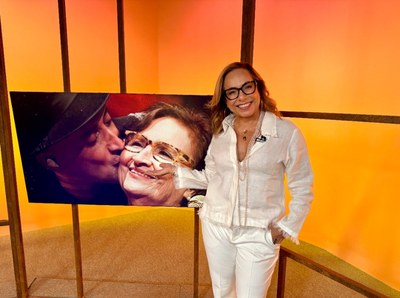 Cissa Guimarães apresenta especial sobre Paulo Gustavo no Sem Censura / Crédito: Raphael Lemos / TV Brasil