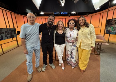 Cissa Guimarães e convidados no especial sobre Arlindo Cruz / Crédito: Rodrigo Peixoto / TV Brasil