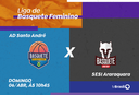 TV Brasil exibe AD Santo André X SESI Araraquara pela Liga de Basquete Feminino