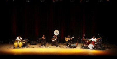 Quinteto Augusto Silva e Frevo Novo embala performance inédita no Cena Musical, da TV Brasil