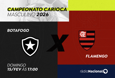 Rádio Nacional transmite, neste domingo, partida entre Botafogo e Flamengo pelo Carioca