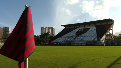 Gávea, estádio do Flamengo (RJ) / Crédito: Divulgação / TV Brasil