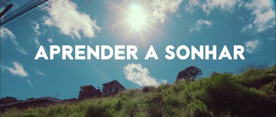 Identidade visual da série documental Aprender a Sonhar / Divulgação / Caranguejeira Filmes
